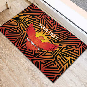 Custom Afro South Africa Cricket Rubber Doormat Eastern Cape - Go Sunrisers