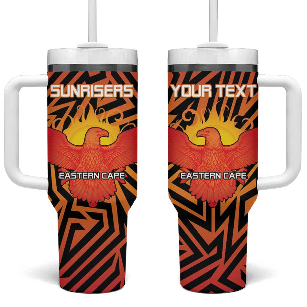 Custom Afro South Africa Cricket Tumbler With Handle Eastern Cape - Go Sunrisers