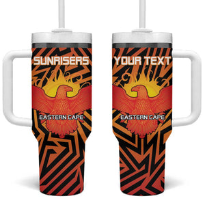 Custom Afro South Africa Cricket Tumbler With Handle Eastern Cape - Go Sunrisers