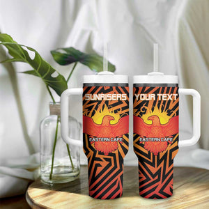 Custom Afro South Africa Cricket Tumbler With Handle Eastern Cape - Go Sunrisers