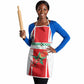 Morocco Football Apron Go Champions Atlas Lions - White