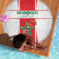 Morocco Football Beach Blanket Atlas Lions Champions 2025 - White - African Pride