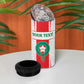 Morocco Football Custom 4 in 1 Can Cooler Tumbler Atlas Lions Champions 2025 - White - African Pride