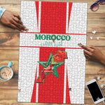 Morocco Football Puzzle Go Champions Atlas Lions - White