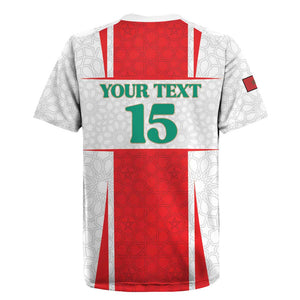 Morocco Football Custom Rugby Jersey Atlas Lions Champions 2025 - White LT15