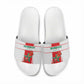 Morocco Football Slide Sandals Go Champions Atlas Lions - White