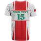Morocco Football Custom T shirt Atlas Lions Champions 2025 - White LT15