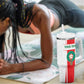 Morocco Football Custom Tumbler With Handle Atlas Lions Champions 2025 - White - African Pride