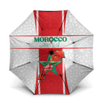 Morocco Football Umbrella Go Champions Atlas Lions - White