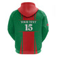 Morocco Football Custom Hoodie Atlas Lions Champions 2025 - Red - African Pride