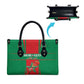 Morocco Football Leather Bag Go Champions Atlas Lions - Red