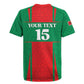Morocco Football Custom Rugby Jersey Atlas Lions Champions 2025 - Red LT15