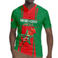 Morocco Football Custom Rugby Jersey Atlas Lions Champions 2025 - Red LT15