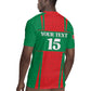 Morocco Football Custom Rugby Jersey Atlas Lions Champions 2025 - Red LT15