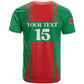 Morocco Football Custom T shirt Atlas Lions Champions 2025 - Red LT15