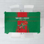 Morocco Football Tablecloth Atlas Lions Champions 2025 - Red - African Pride