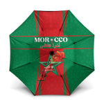 Morocco Football Umbrella Go Champions Atlas Lions - Red