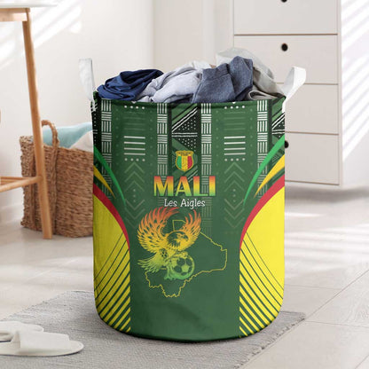 Mali Football Laundry Basket Eagles Of Mali Rising - African Pride