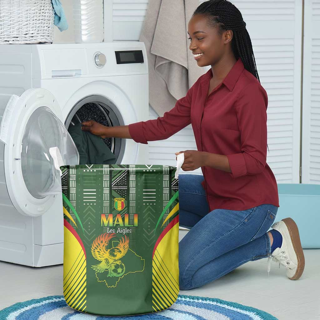 Mali Football Laundry Basket Eagles Of Mali Rising - African Pride