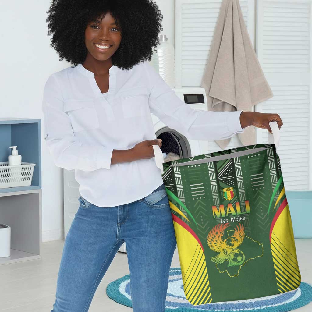 Mali Football Laundry Basket Eagles Of Mali Rising - African Pride