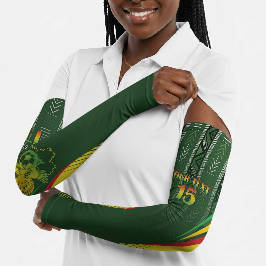 Custom Mali Football Arm Sleeves Go Champions Les Aigles
