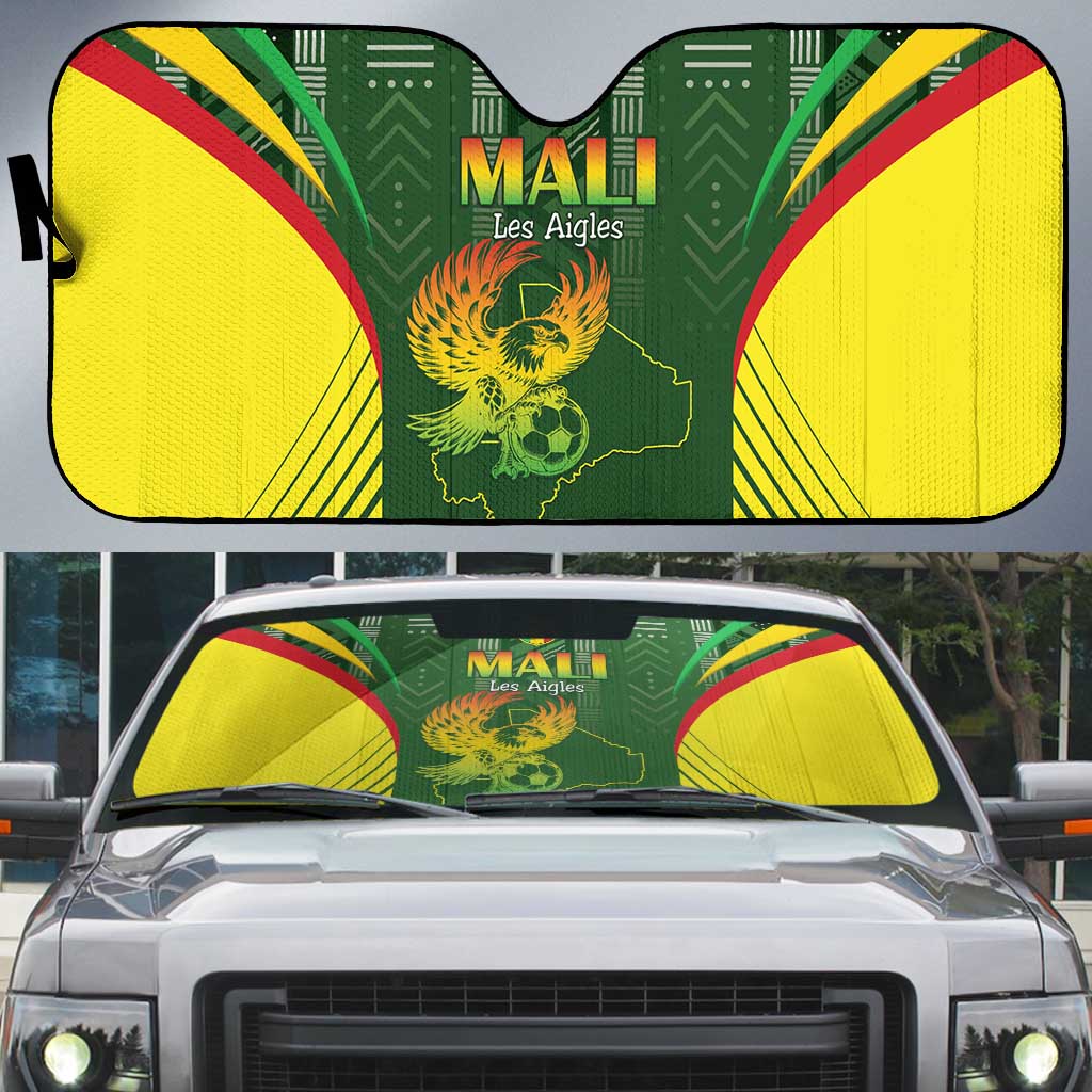 Mali Football Auto Sun Shade Go Champions Les Aigles