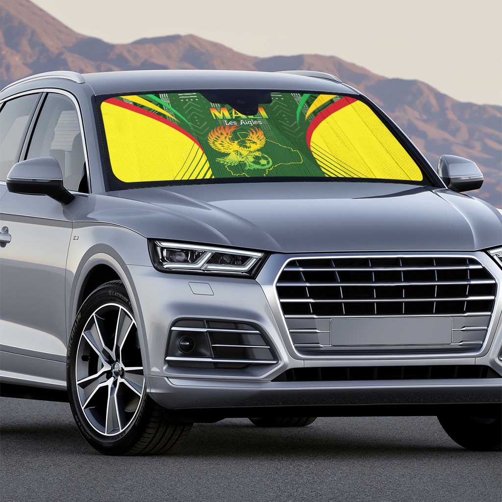 Mali Football Auto Sun Shade Go Champions Les Aigles