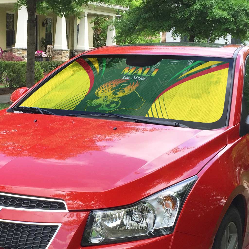 Mali Football Auto Sun Shade Go Champions Les Aigles