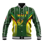 Mali Football Custom Baseball Jacket Eagles Of Mali Rising - African Pride