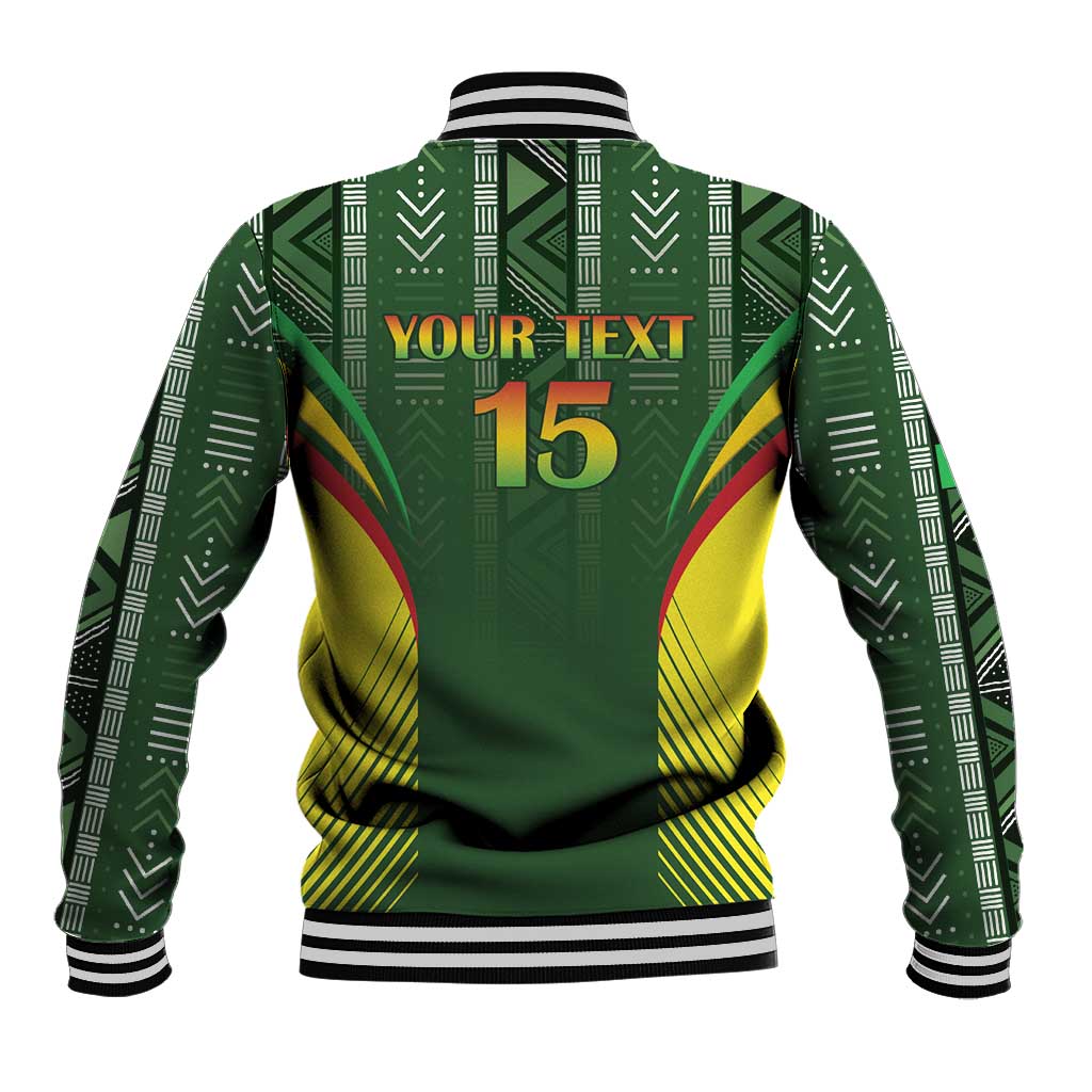 Mali Football Custom Baseball Jacket Eagles Of Mali Rising - African Pride