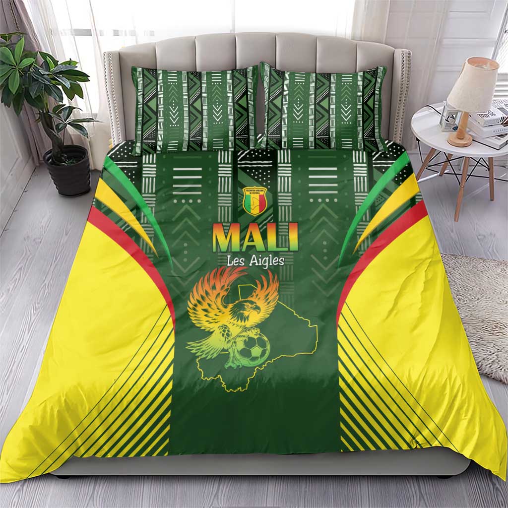 Mali Football Bedding Set Eagles Of Mali Rising - African Pride