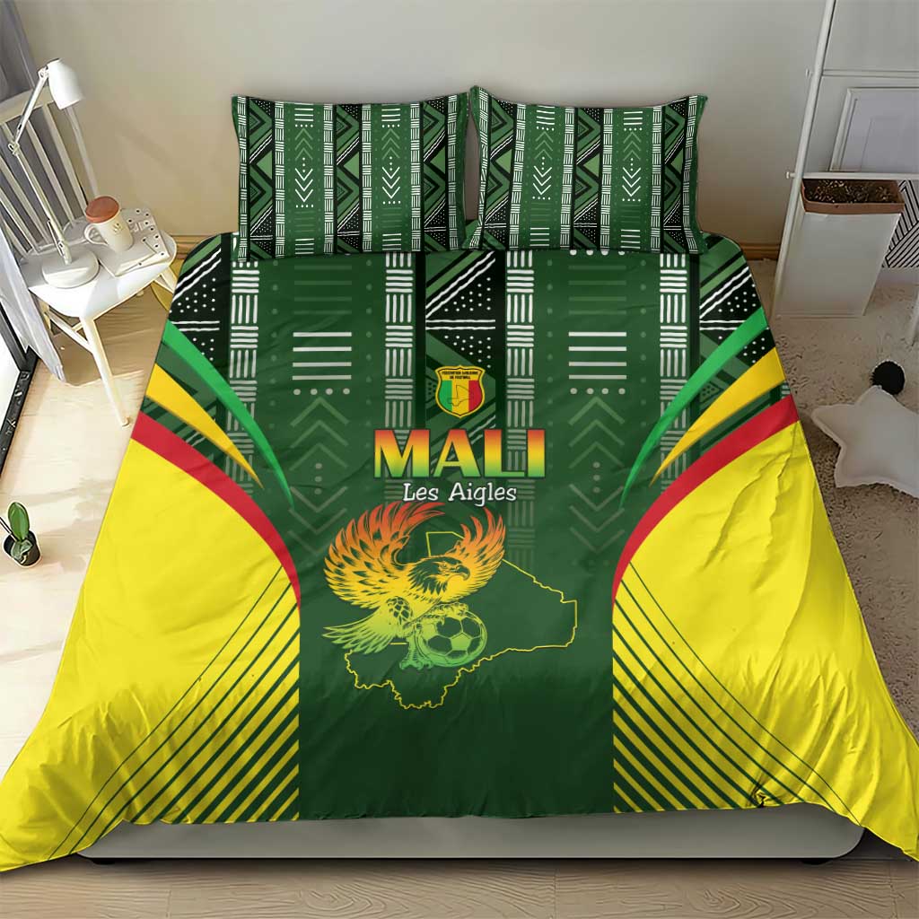 Mali Football Bedding Set Eagles Of Mali Rising - African Pride