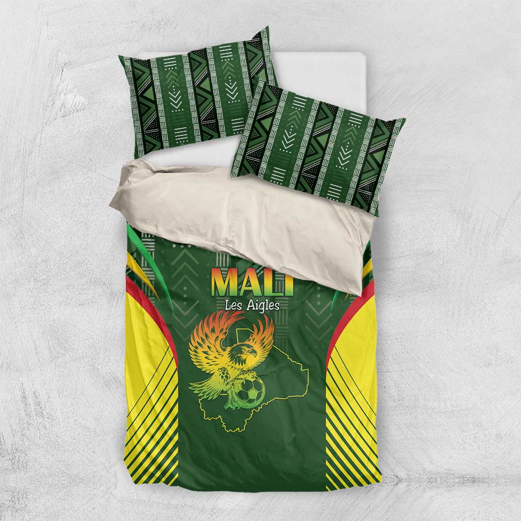 Mali Football Bedding Set Eagles Of Mali Rising - African Pride
