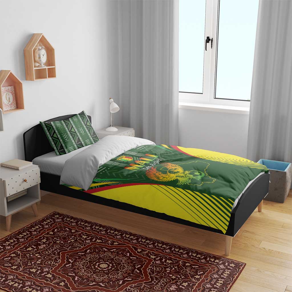 Mali Football Bedding Set Eagles Of Mali Rising - African Pride