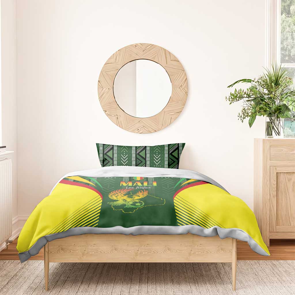 Mali Football Bedding Set Eagles Of Mali Rising - African Pride