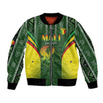 Mali Football Custom Bomber Jacket Eagles Of Mali Rising - African Pride