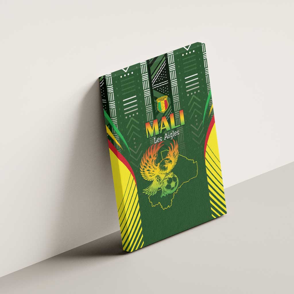 Mali Football Canvas Wall Art Eagles Of Mali Rising - African Pride