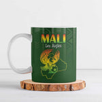 Custom Mali Football Ceramic Mug Go Champions Les Aigles