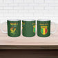 Custom Mali Football Ceramic Mug Go Champions Les Aigles