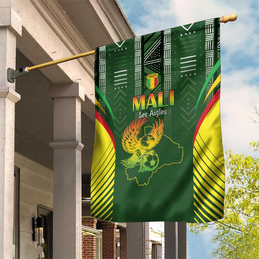 Mali Football Garden Flag Eagles Of Mali Rising - African Pride