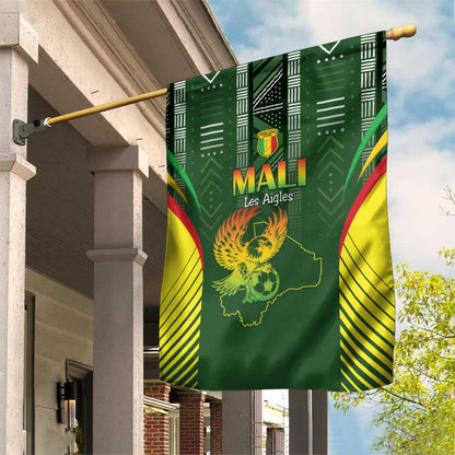 Mali Football Garden Flag Eagles Of Mali Rising - African Pride