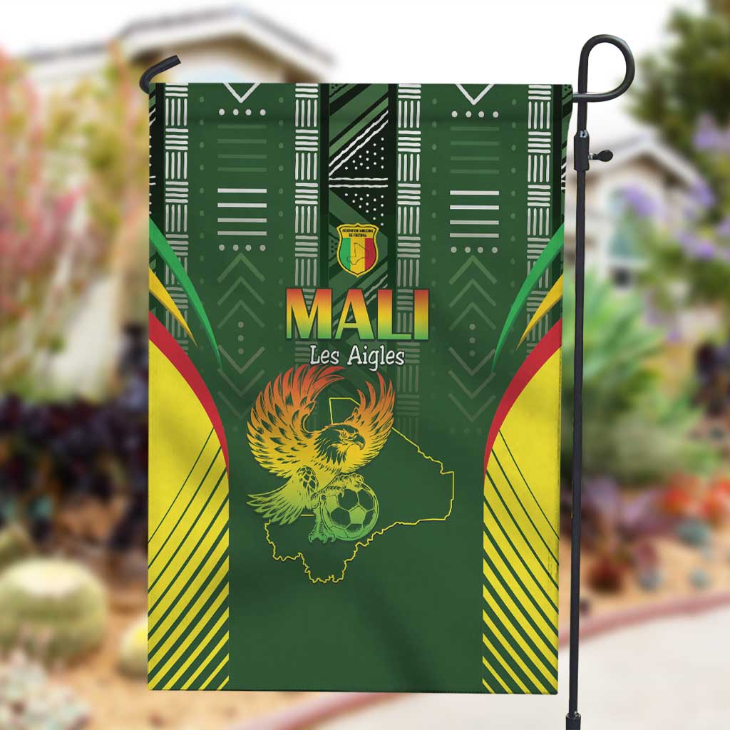 Mali Football Garden Flag Eagles Of Mali Rising - African Pride