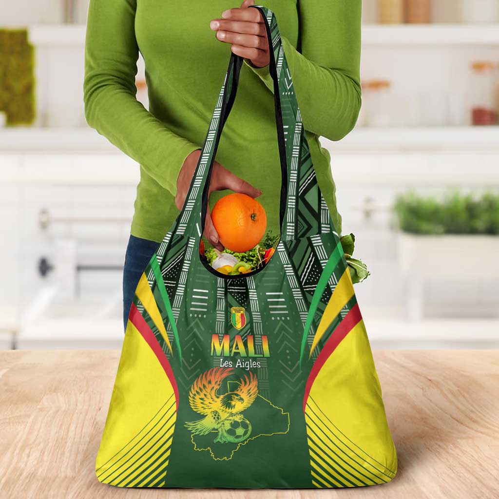 Mali Football Grocery Bag Eagles Of Mali Rising - African Pride