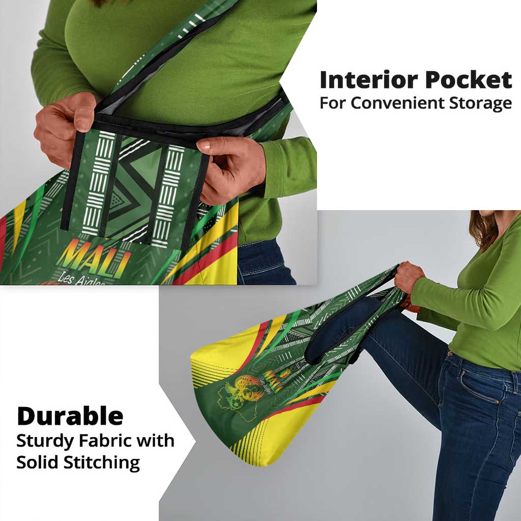 Mali Football Grocery Bag Eagles Of Mali Rising - African Pride