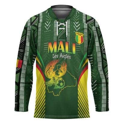 Custom Mali Football Hockey Jersey Go Champions Les Aigles