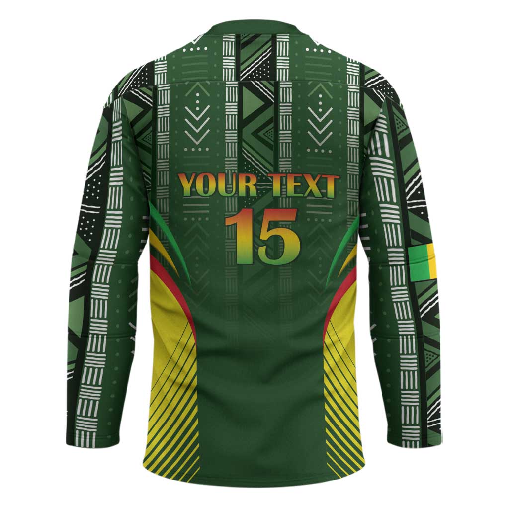 Custom Mali Football Hockey Jersey Go Champions Les Aigles