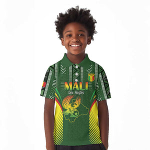 Mali Football Custom Kid Polo Shirt Eagles Of Mali Rising LT15