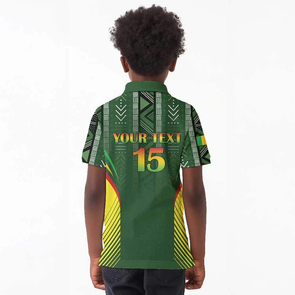 Mali Football Custom Kid Polo Shirt Eagles Of Mali Rising LT15