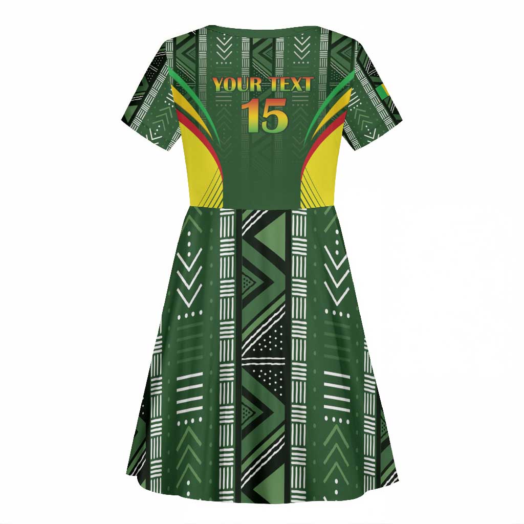 Mali Football Custom Kid Short Sleeve Dress Eagles Of Mali Rising LT15