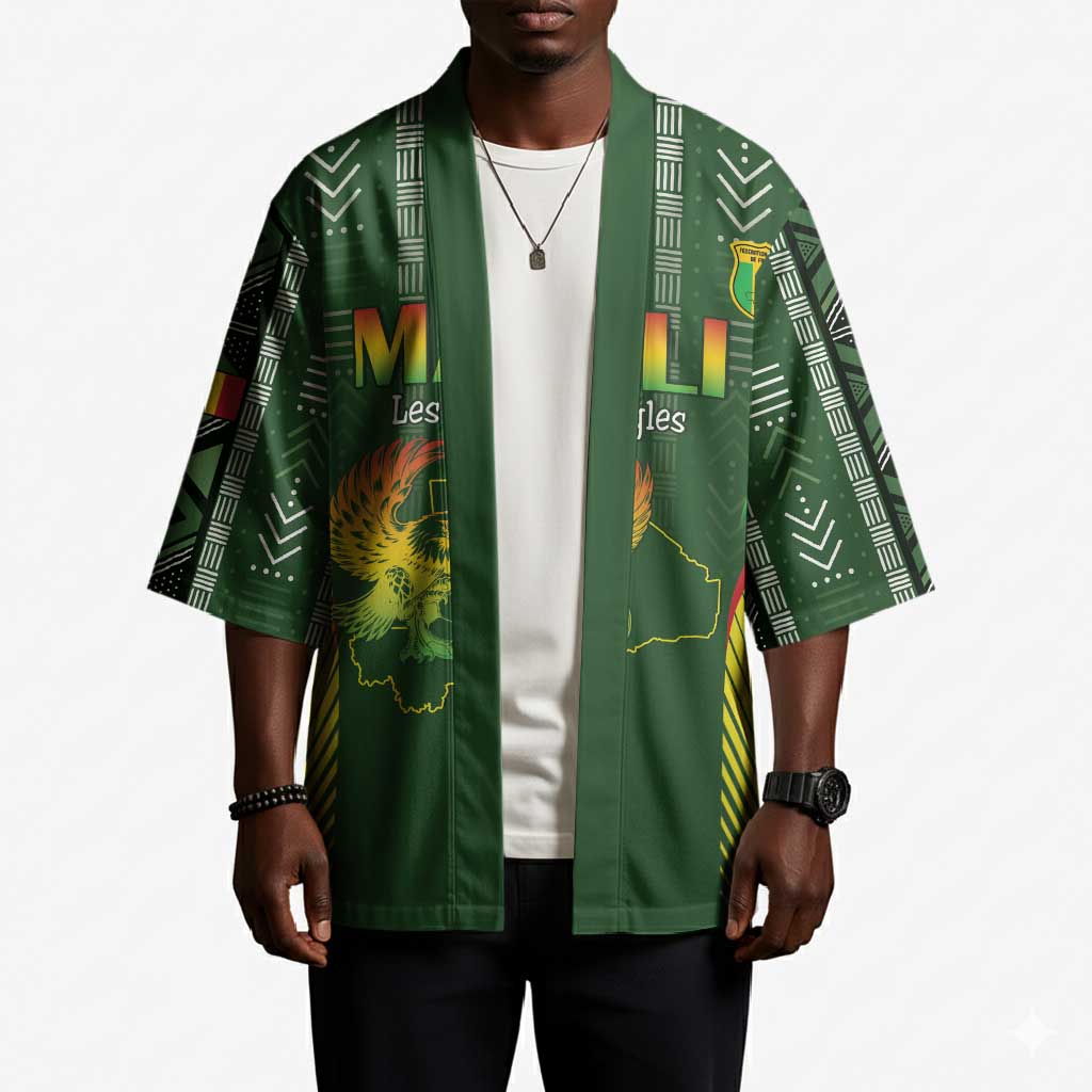 Custom Mali Football Kimono Go Champions Les Aigles